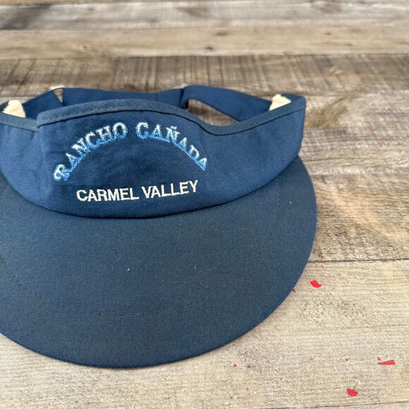 Rancho Canada Carmel Valley Golf Visor Hat Adjustable Cap - Picture 4 of 8